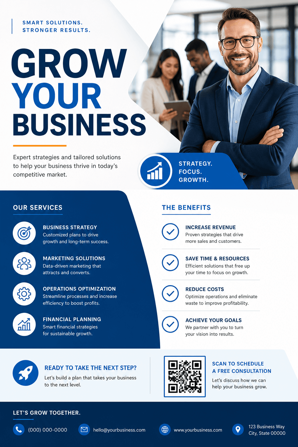 Business services flyer